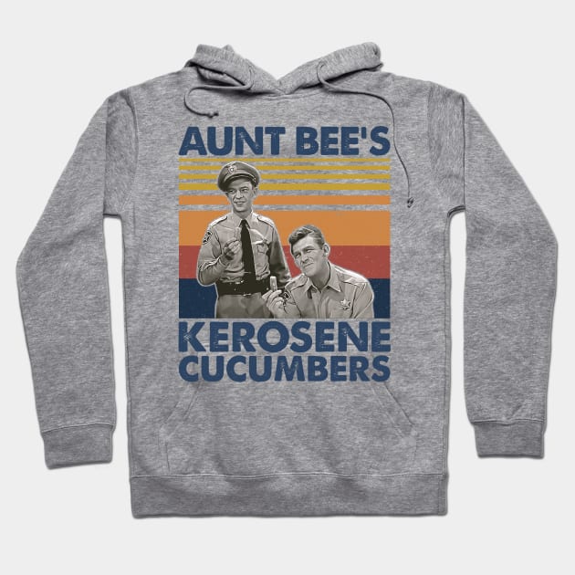 Aunt Bee's Kerosene Cucumbers Retro Style Hoodie by Anthropomorphic